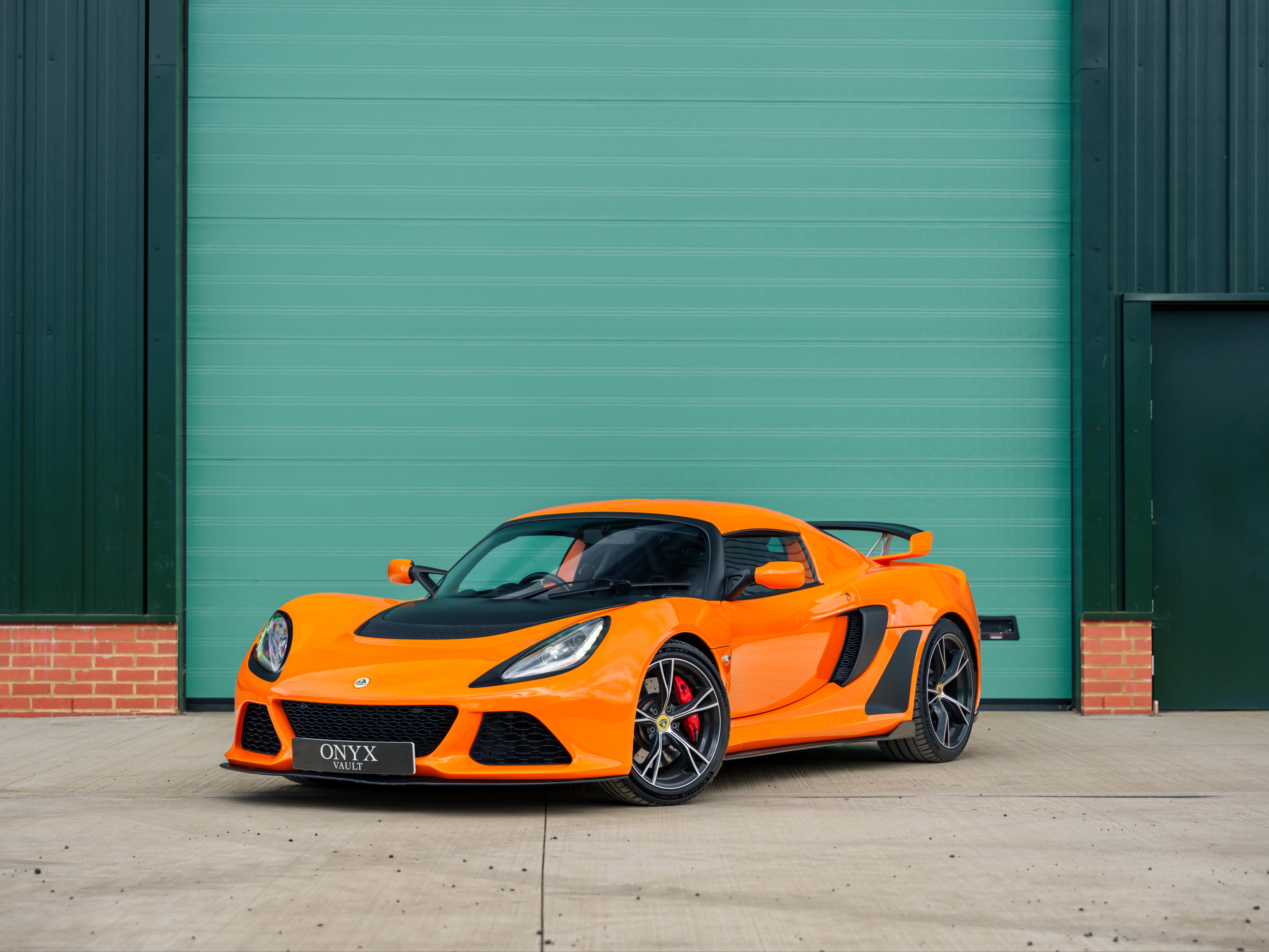Orange 2014 Lotus Exige Coupe Rear-wheel drive Manual