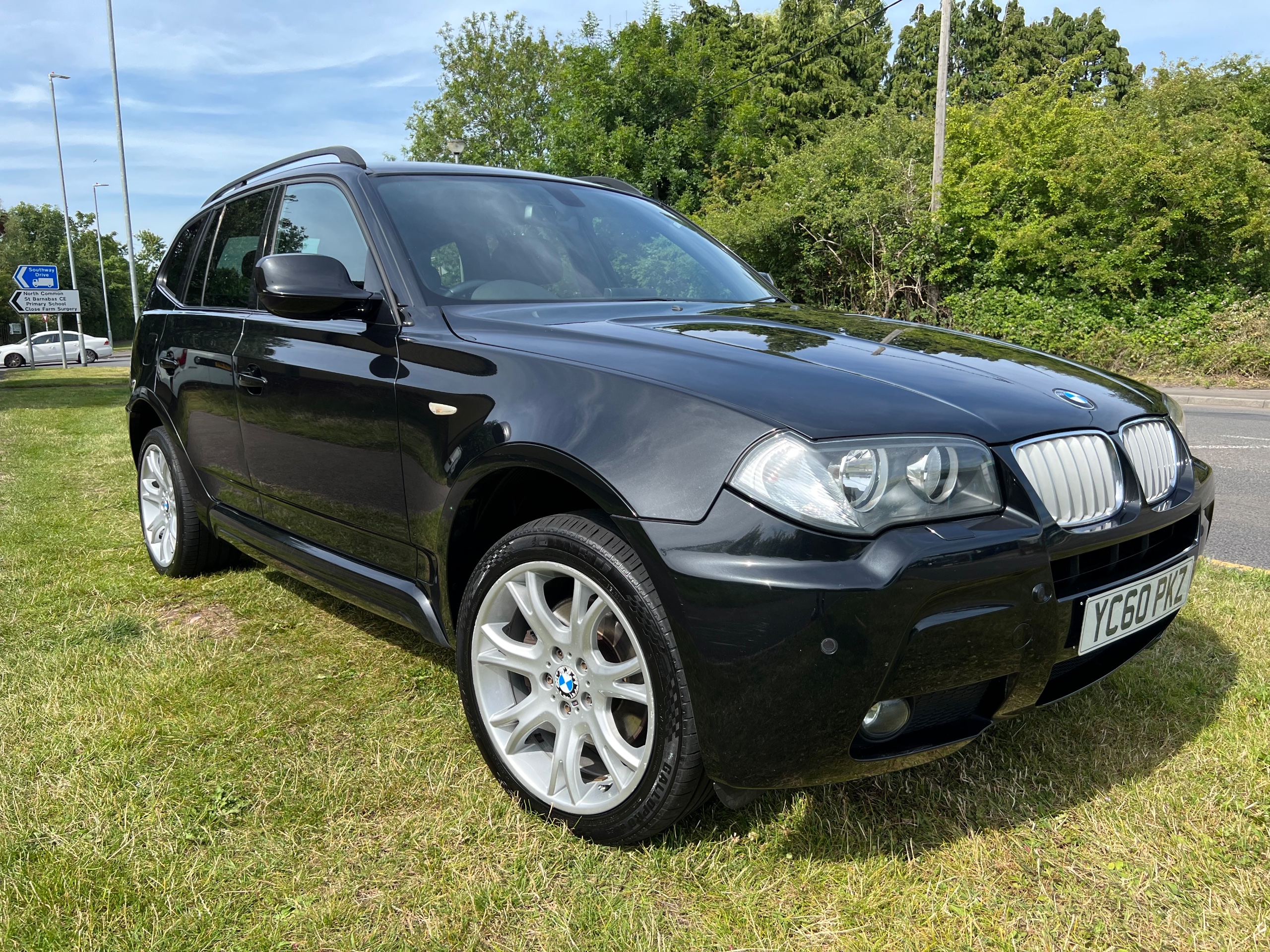 BMW X3 XDRIVE35D M SPORT 5-Door 8 SERVICES SAT NAV RARE CAR 2010