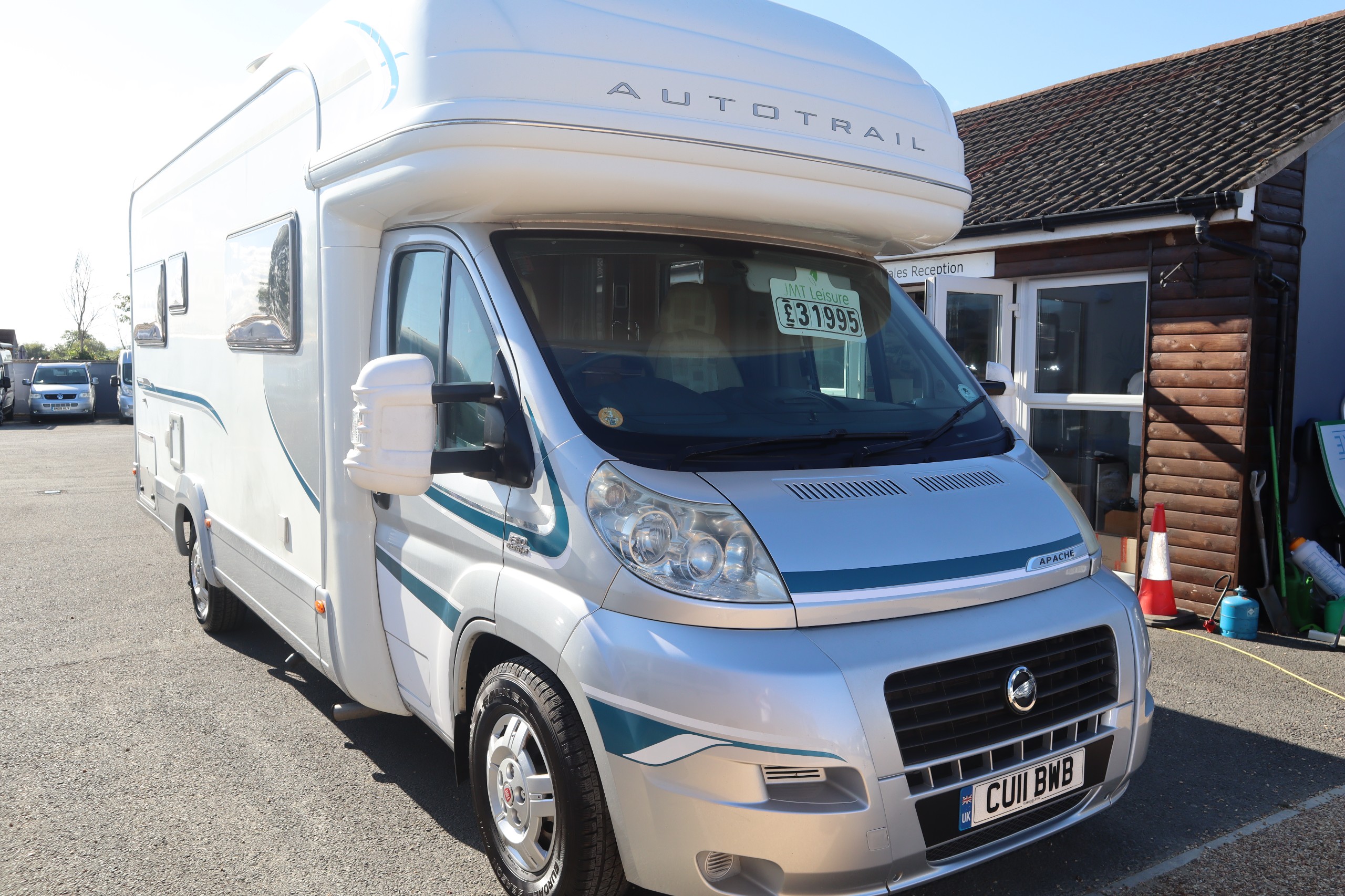 2011 Auto-Trail Apache 700 Fiat Ducato, , 4 Belts, , MOT, 12 Months Warranty, Habitation Service