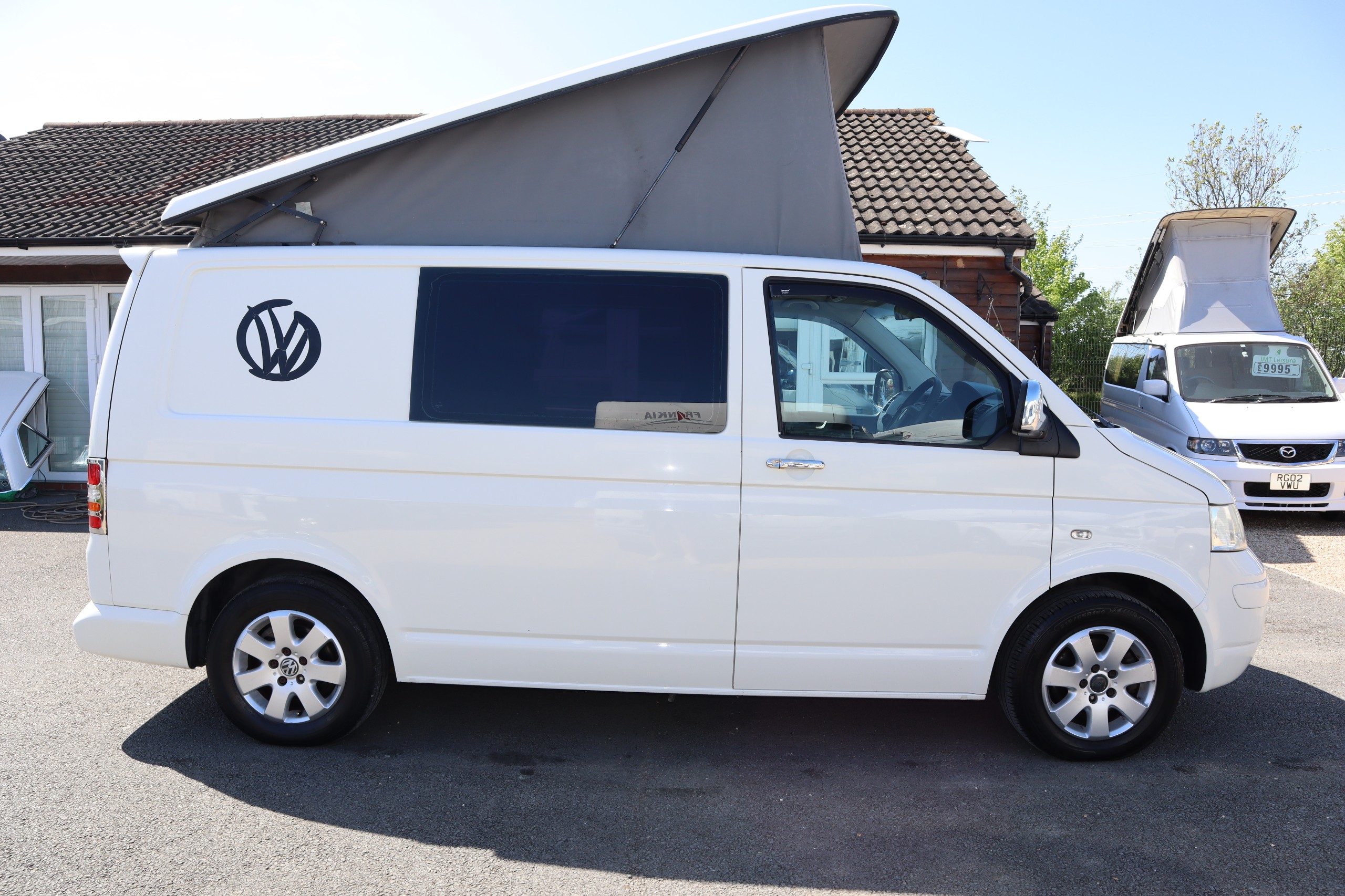 2005 Volkswagen Transporter T28 North Devon Campers Conversion, , 5 Belts, Rib Bed, Pop Top Roof, MOT, 12 Months Warranty, Habitation Service