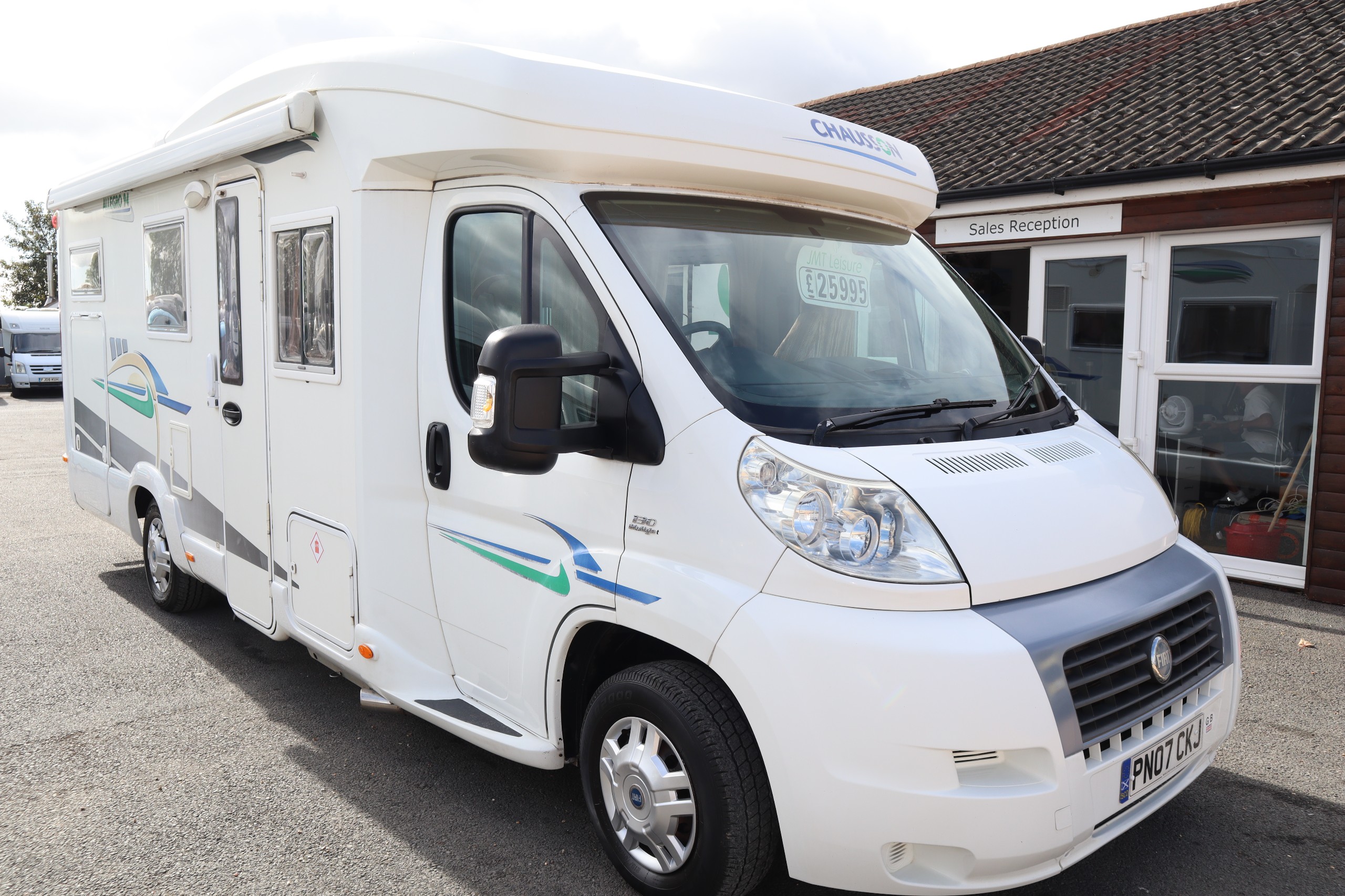 2007 Chausson Allegro 94 Fiat Ducato, , 4 Belts, MOT, 12 Months Warranty, Habitation Service