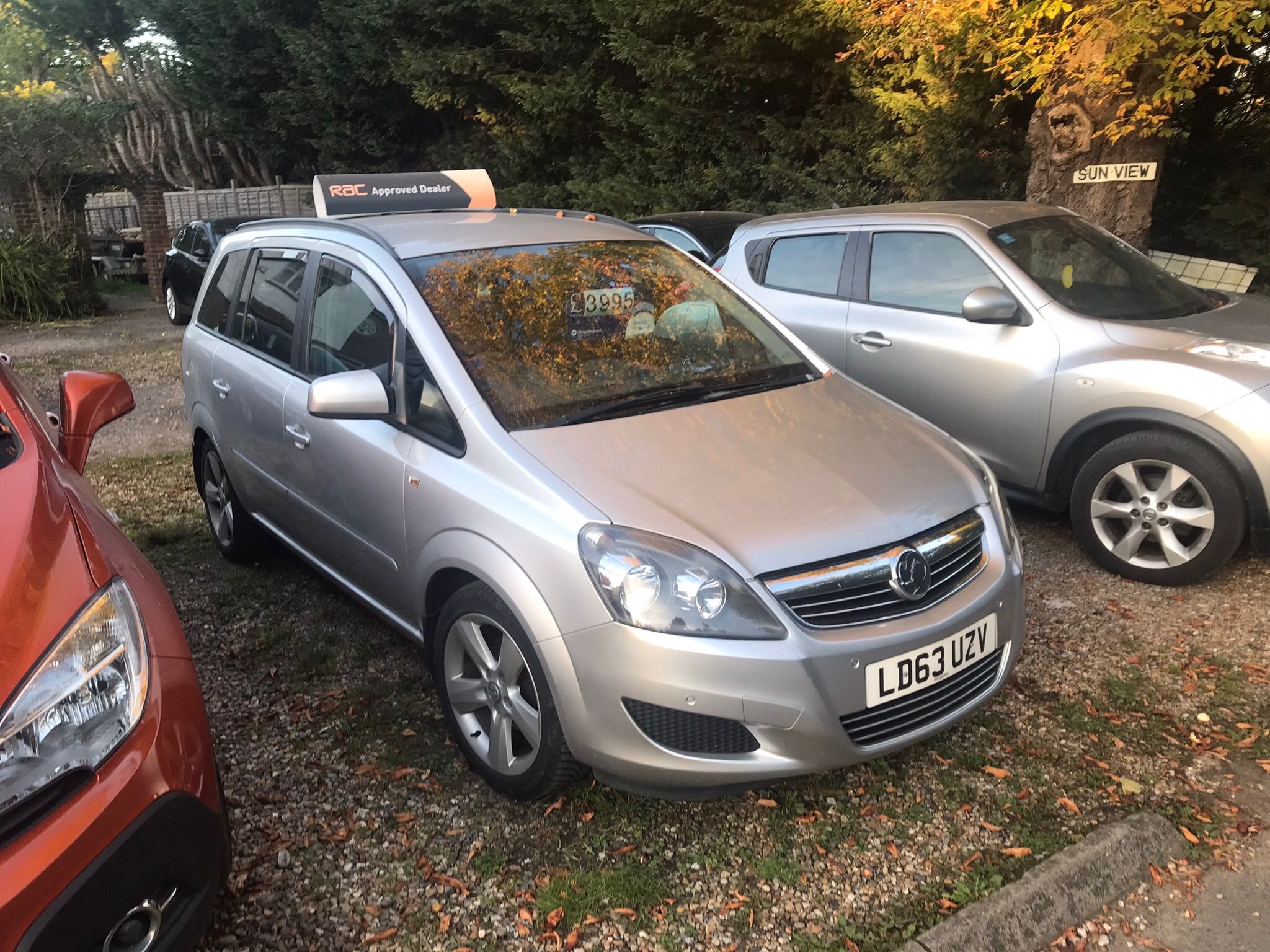 Used Vauxhall Zafira for sale