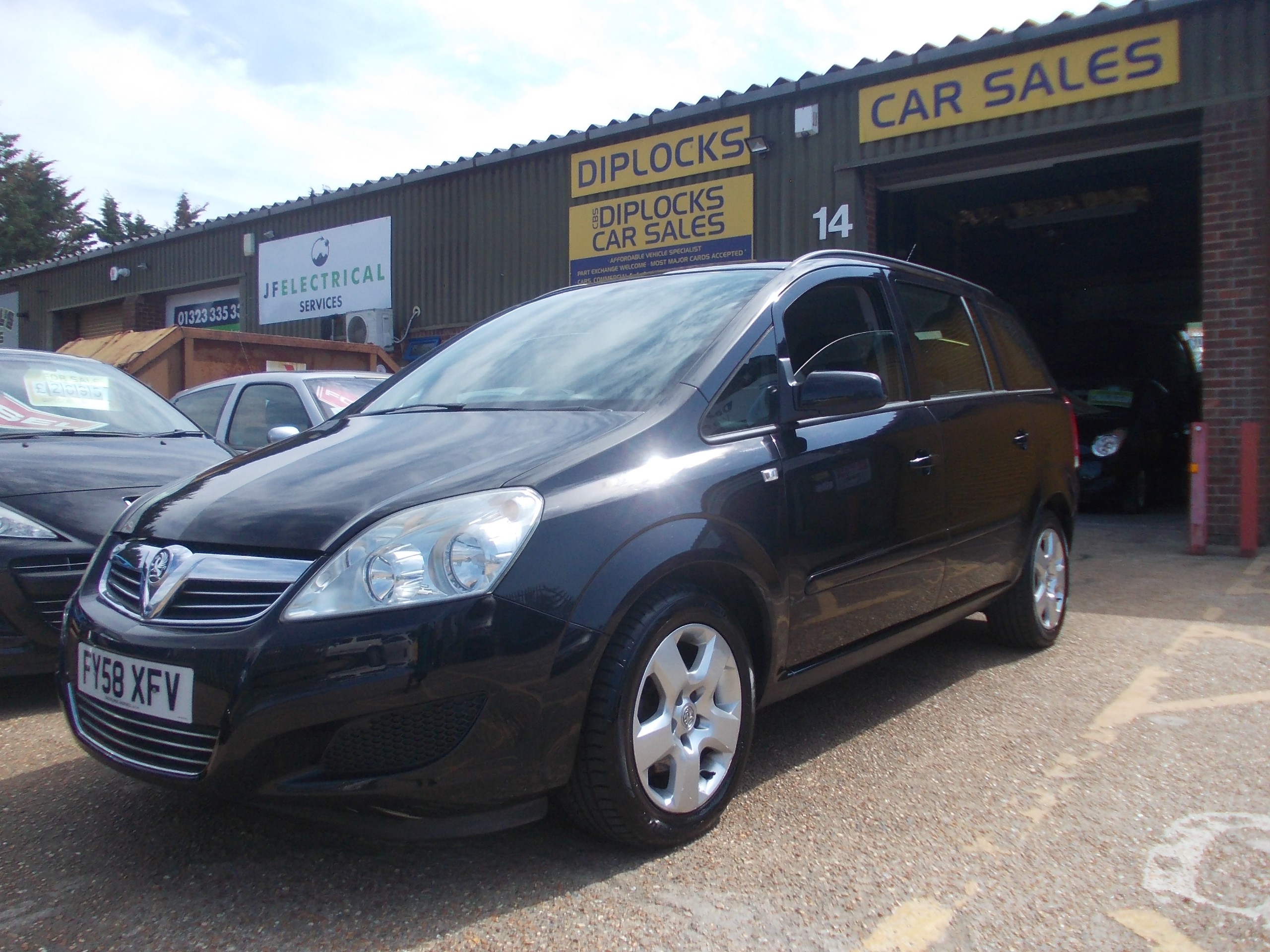 Vauxhall Zafira 1.6i Exclusiv 5dr 7 Seater 2008