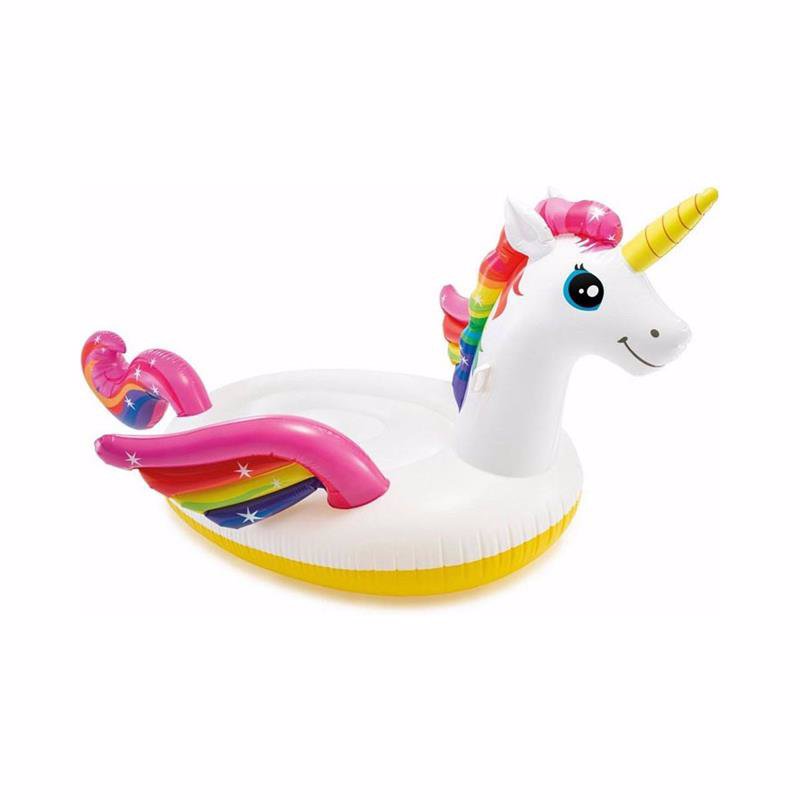 Надувной плот Intex 57281 Мега-остров (287х193х165 см) Единорог Mega Unicorn Island