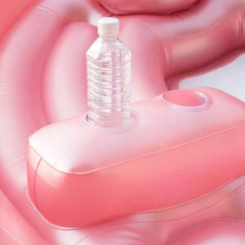 Надувной плот Intex 57267 Мега-остров Фламинго (422 x 373 x 185 см) Flamingo Party Island