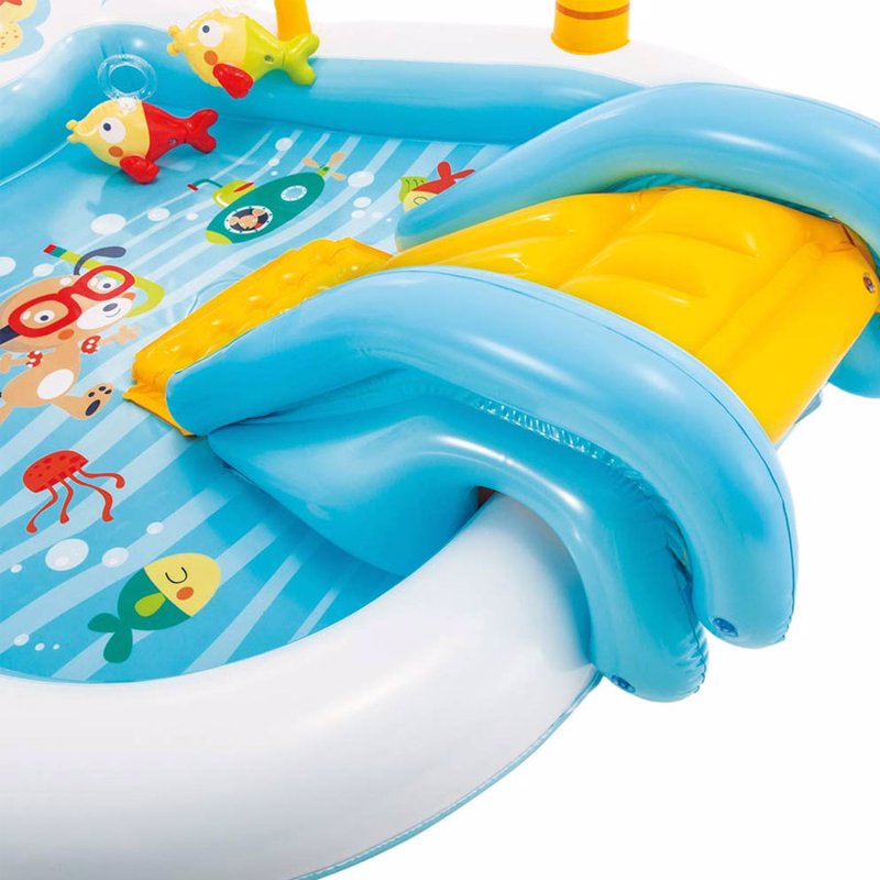 Водный надувной игровой центр Intex 57162 (218 x 188 x 99 см) Рыбалка