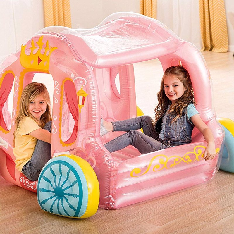 Надувной игровой центр Intex 56514 (145 x 135 x 104 см) Карета Принцессы