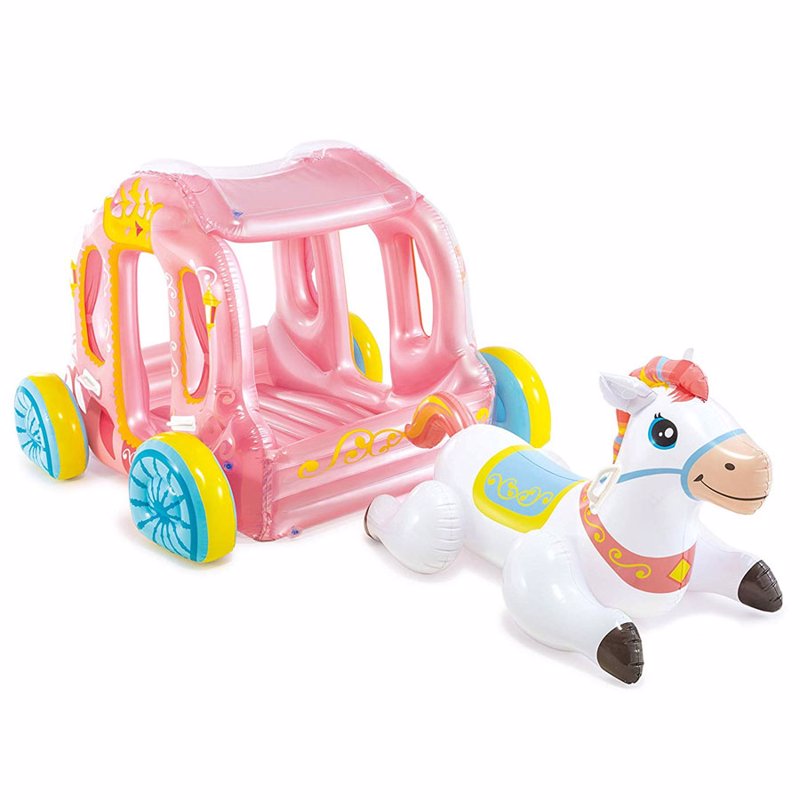 Надувной игровой центр Intex 56514 (145 x 135 x 104 см) Карета Принцессы