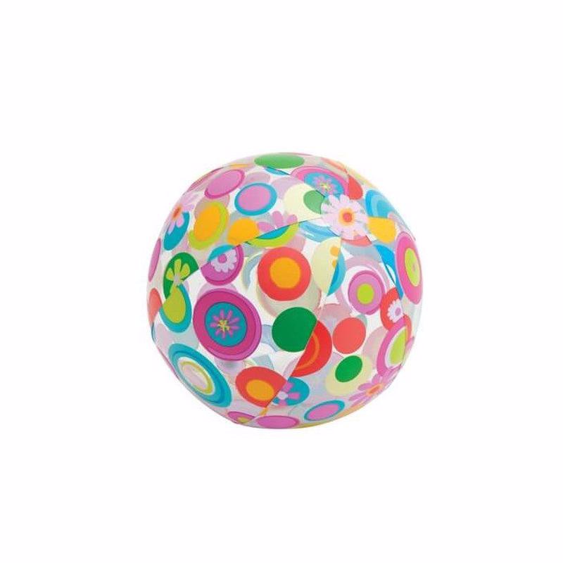Надувной мяч Intex 59050 (Кружочки) Lively Print Balls (61 см)