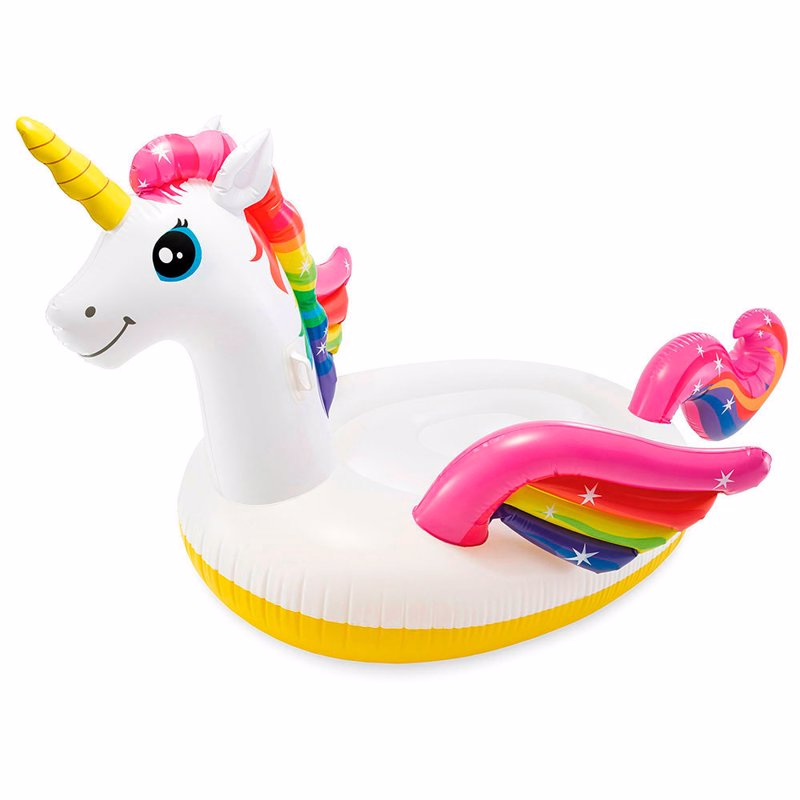 Надувной плот Intex 57291 (251 x 163 x 145 см) Мега-остров Единорог Mega Unicorn Island