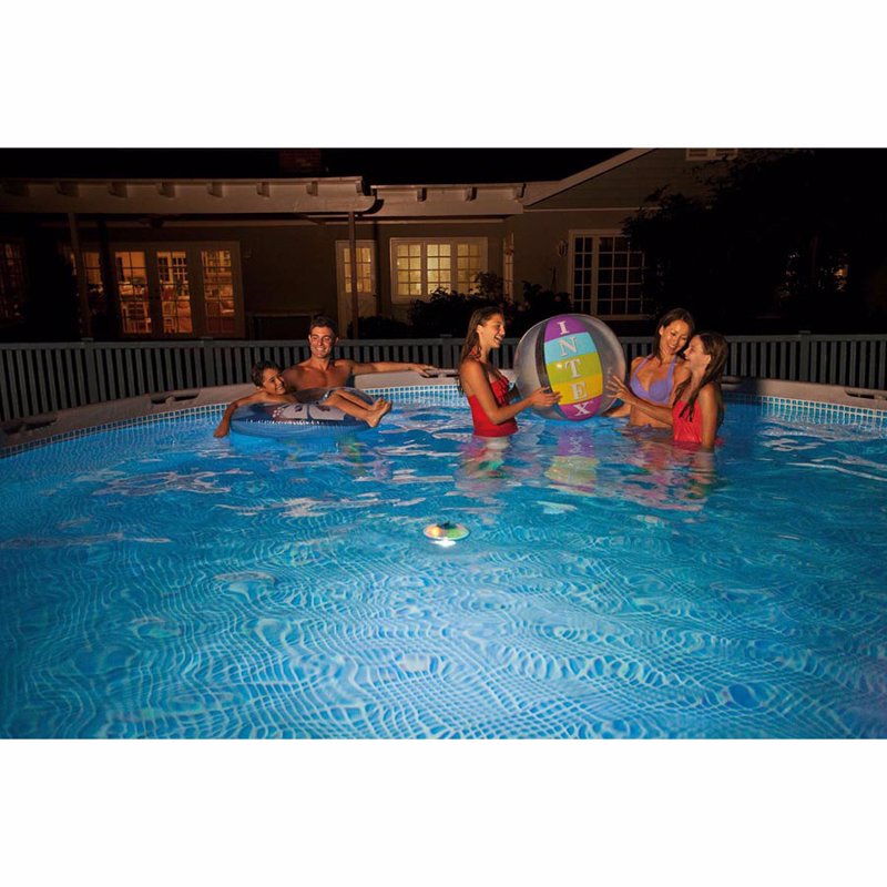 Плавающая подсветка Intex 28695 (На солнечной батарее)