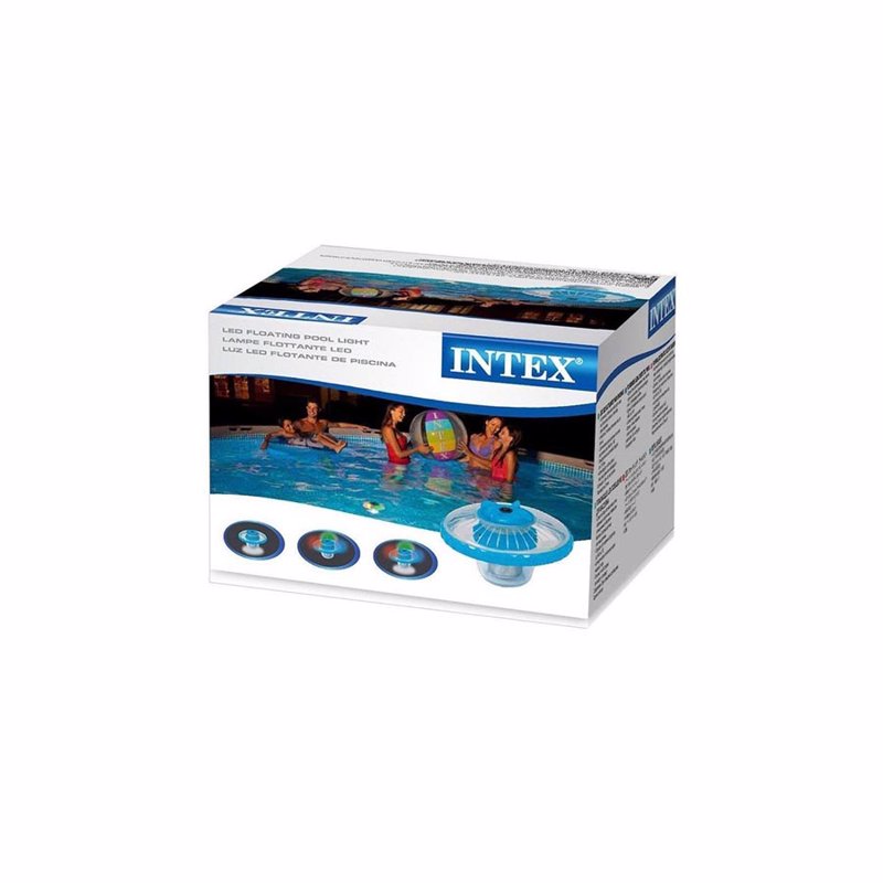 Плавающая подсветка Intex 28695 (На солнечной батарее)