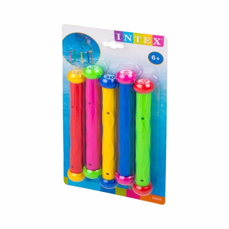 Набор для подводной игры Intex 55504 Палочки (5 шт) Underwater Play Sticks