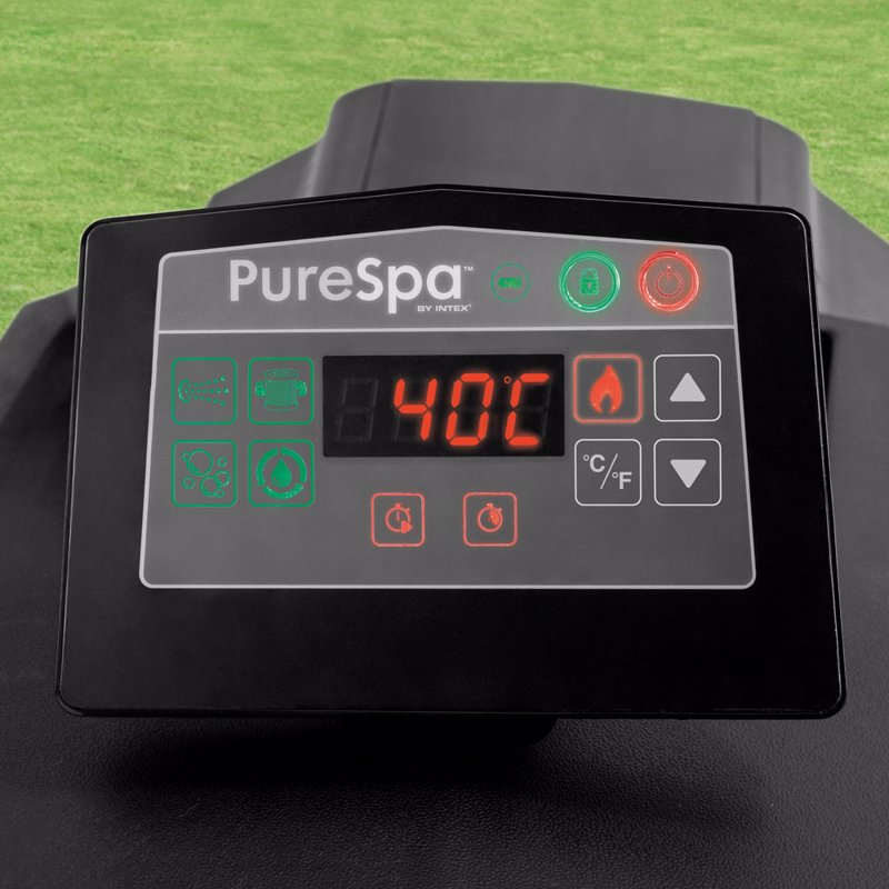 Надувной джакузи Intex 28458 (201-201-71 см) PureSpa Jet & Bubble Deluxe