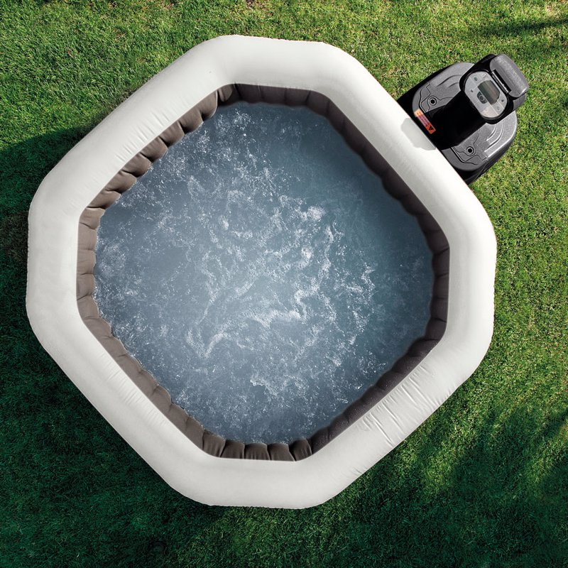 Надувной джакузи Intex 28462 (218-218-71 см) PureSpa Jet & Bubble Deluxe
