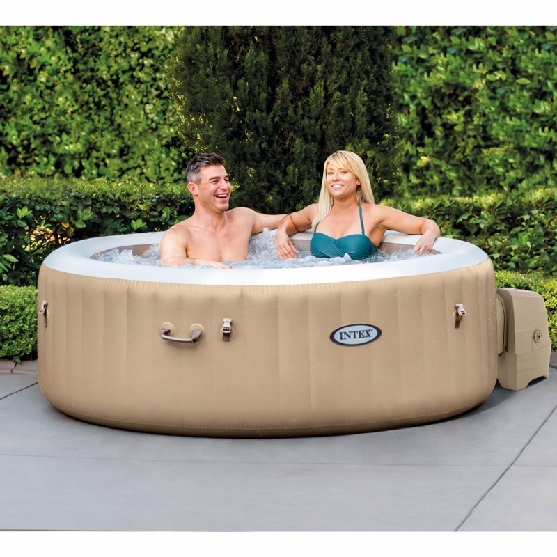 Надувной джакузи Intex 28476 (196-71 см) PureSpa Bubble Massage