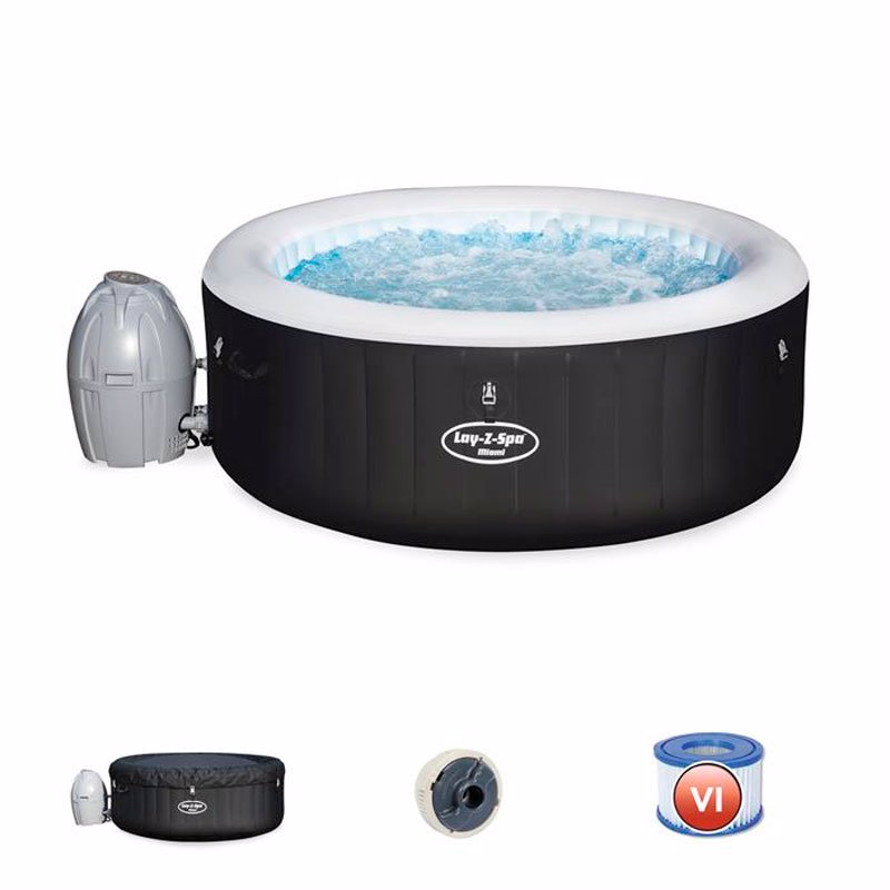 Надувной джакузи Bestway 54123 (180 х 66 см) Lay-Z-Spa Miami