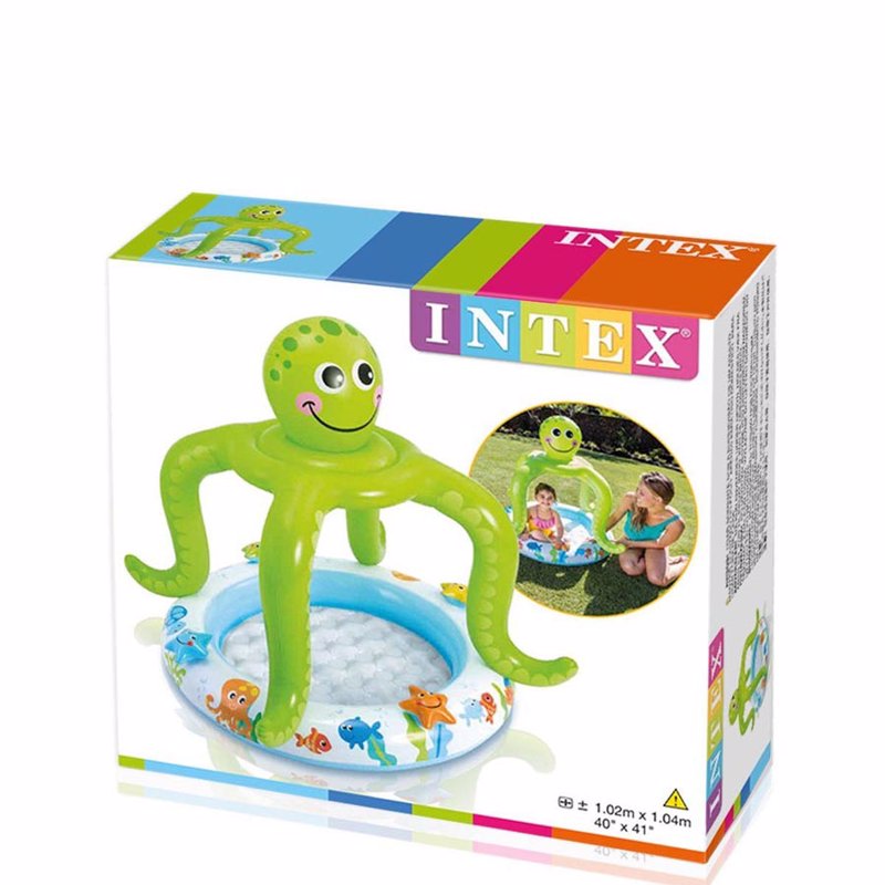 Детский надувной бассейн Intex 57115 (61-22 см) Осьминог