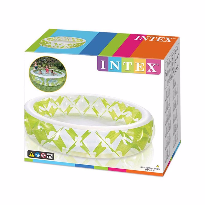 Семейный надувной бассейн Intex 57182 (229-56 см) Завихрение