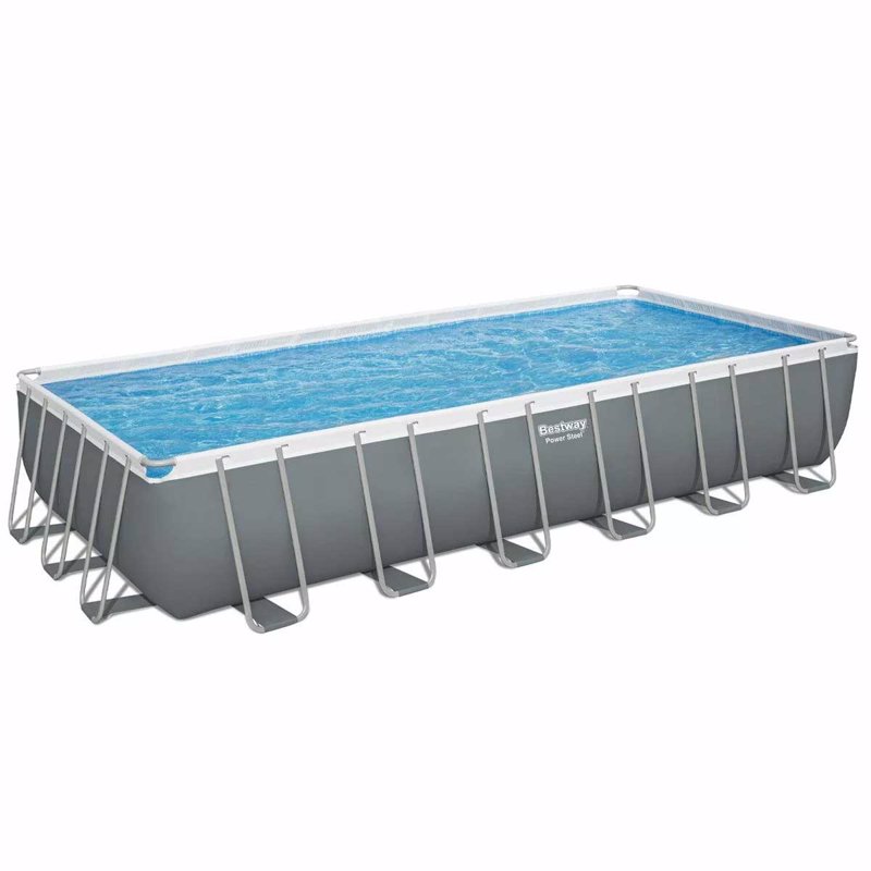 Прямоугольный каркасный бассейн Bestway 56475 (732х366х132 см) Power Steel