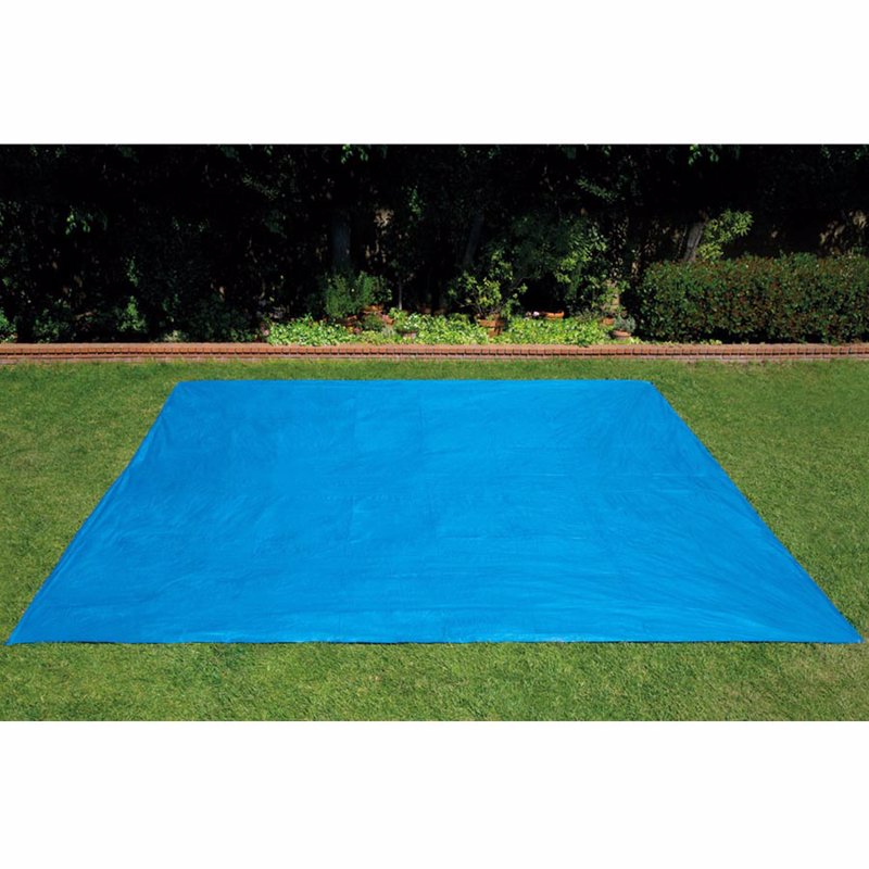 Квадратный каркасный бассейн Intex 26764 (427-427-107 см) Prism Frame Pool
