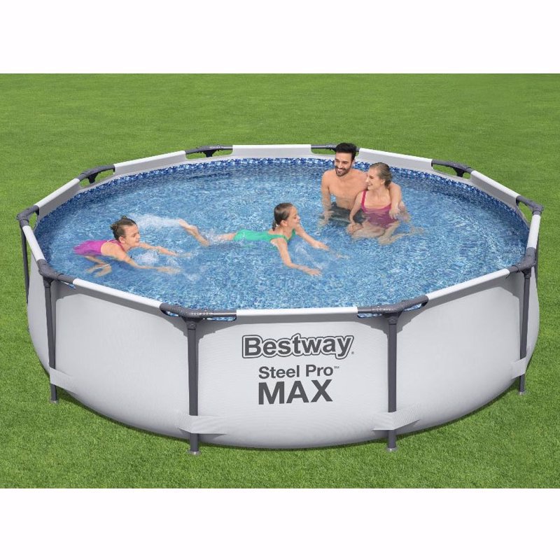Круглый каркасный бассейн Bestway 56406 (305-76 см) Steel Pro Max