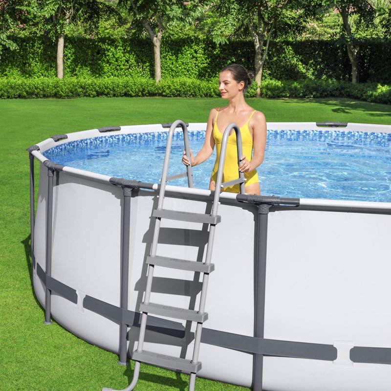 Круглый каркасный бассейн Bestway 56488 (457х107 см) Steel Pro Max Frame Pool