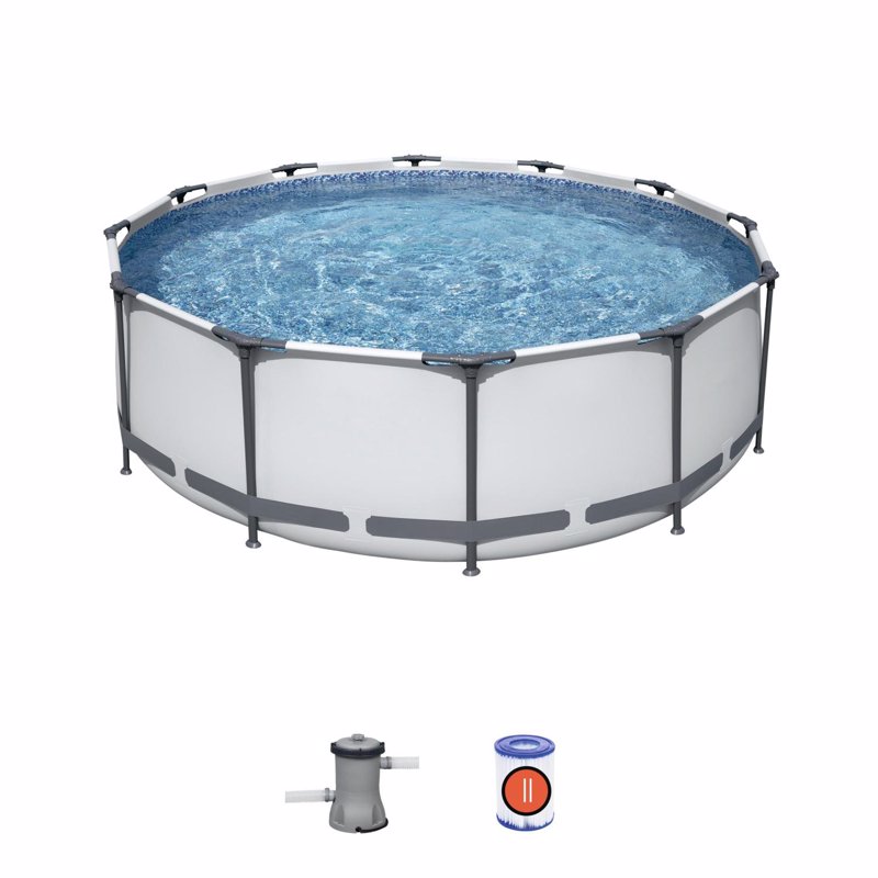 Круглый каркасный бассейн Bestway 56416 (366-76 см) Steel Pro Max