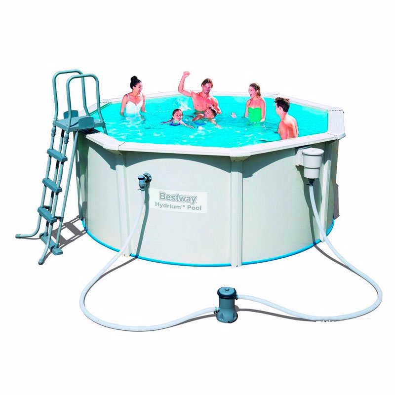 Круглый каркасный бассейн Bestway 56563 (300 х 120 см) Hydrium