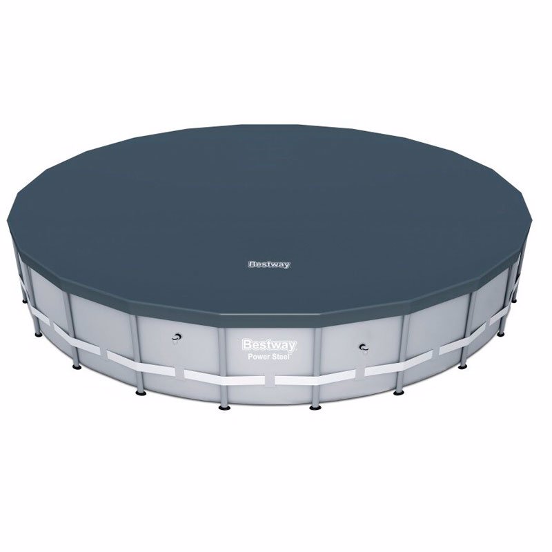 Круглый каркасный бассейн Bestway 56675 (610 х 122 см) Power Steel