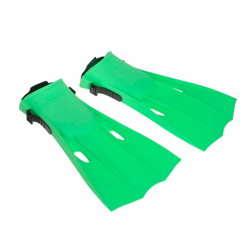 Детские ласты для плавания Intex 55937 (38-40) Medium Swim Fins (Зеленый)