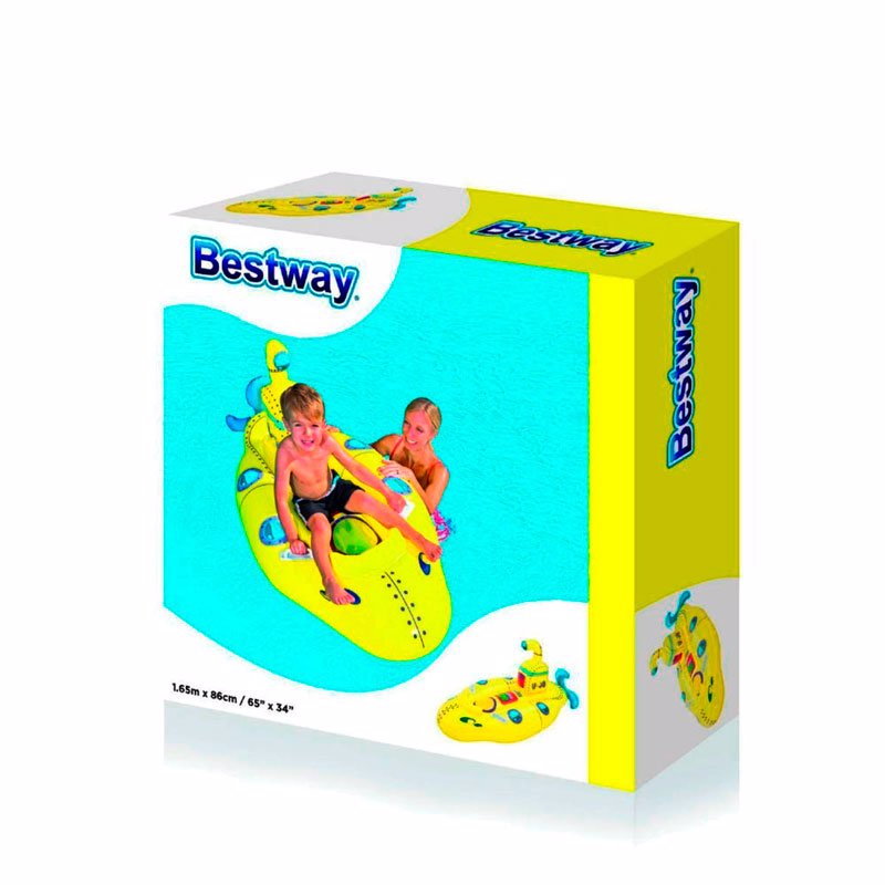 Надувной плотик Bestway 41098 (165-86 см) Желтая Субмарина