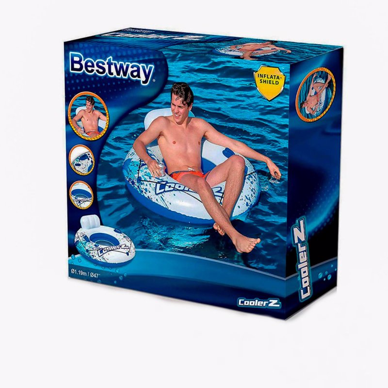 Пляжное надувное кресло Bestway 43108 (119 см)