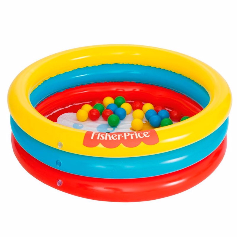 Детский надувной бассейн Bestway 93501 (91-25 см) Fisher Price