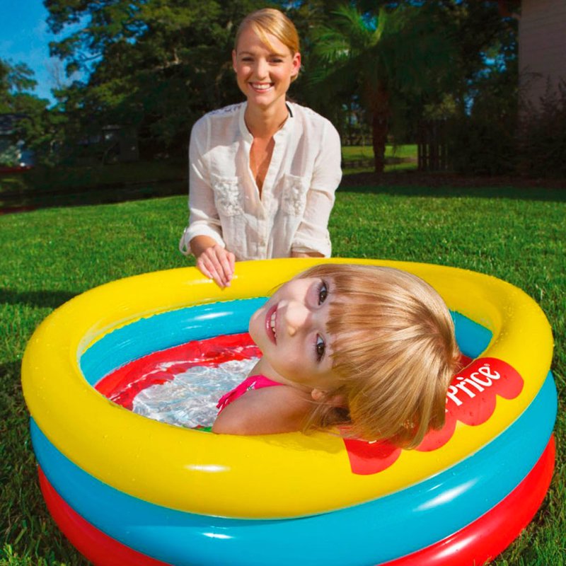 Детский надувной бассейн Bestway 93501 (91-25 см) Fisher Price