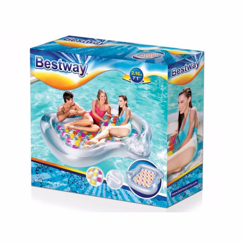 Пляжный надувной матрас Bestway 43045 (216-178 см)
