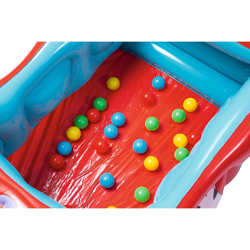 Детский надувной игровой центр-манеж Bestway 93520 (119 x 79 x 51 см) Машинка