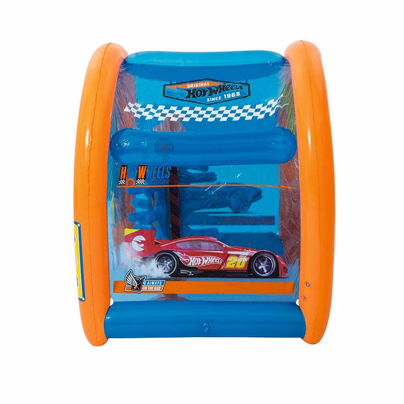 Водный надувной игровой центр Bestway 93406 (153 x 131 x 150 см) Автомойка Хот Вилс