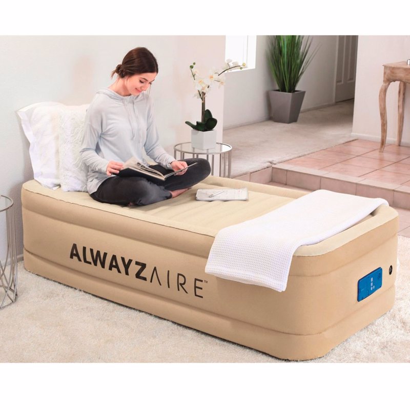 Односпальная надувная кровать Bestway 69035 (191-97-51 см) Alwayzaire™ Fortech™