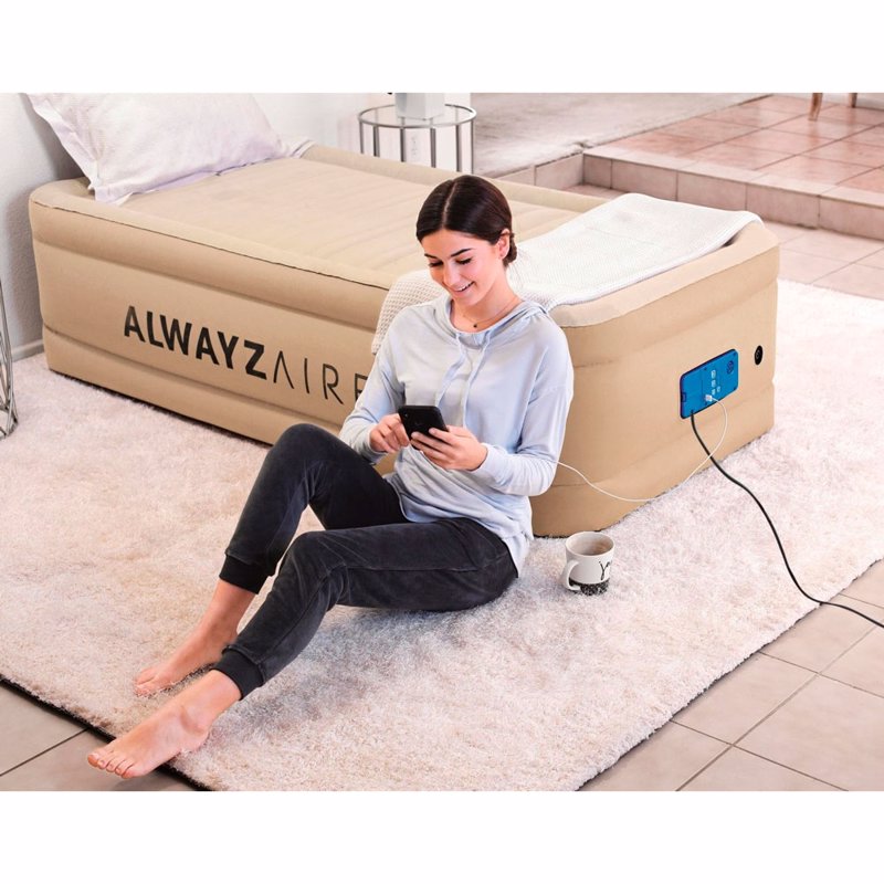 Односпальная надувная кровать Bestway 69035 (191-97-51 см) Alwayzaire™ Fortech™