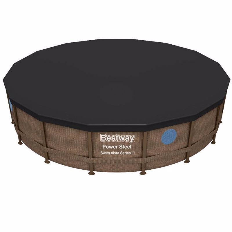 Круглый каркасный бассейн Bestway 56725 (488 x 122 см) Power Steel™ Swim Vista Series™