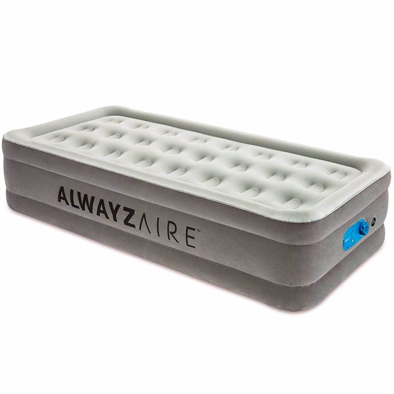Односпальная надувная кровать Bestway 67622 (191-97-46 см) Alwayzaire + Встроенный электронасос с USB портом и функцией авто подкачки