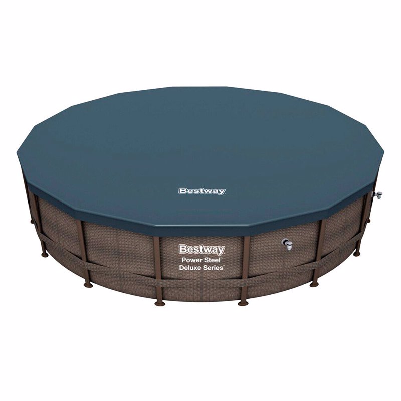 Круглый каркасный бассейн Bestway 56664 (427 x 107 см) Power Steel™