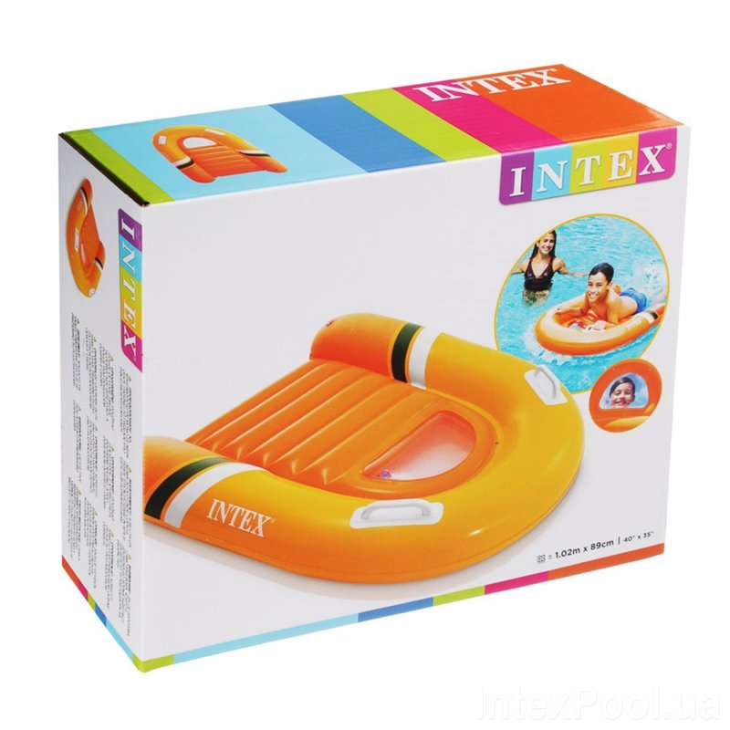 Детский надувной плотик Intex 58154 (102 x 89 см) Серфер