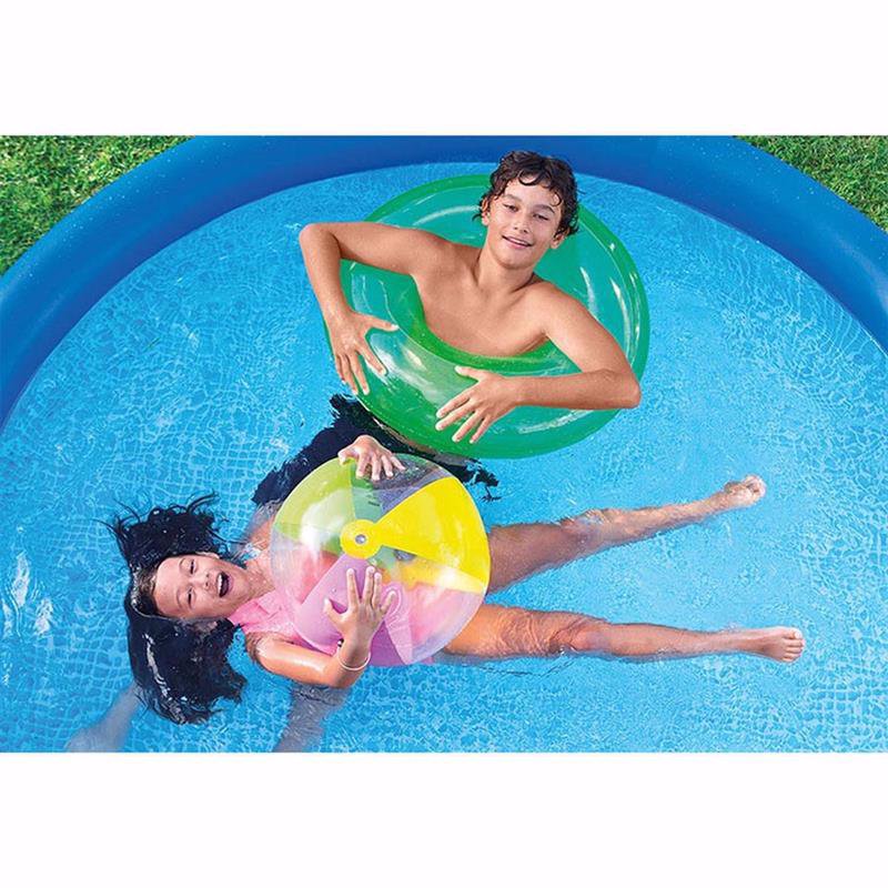 Круглый надувной бассейн Intex 28118 (305 x 61 см) Easy Set (В комплекте картриджный фильтрующий насос)