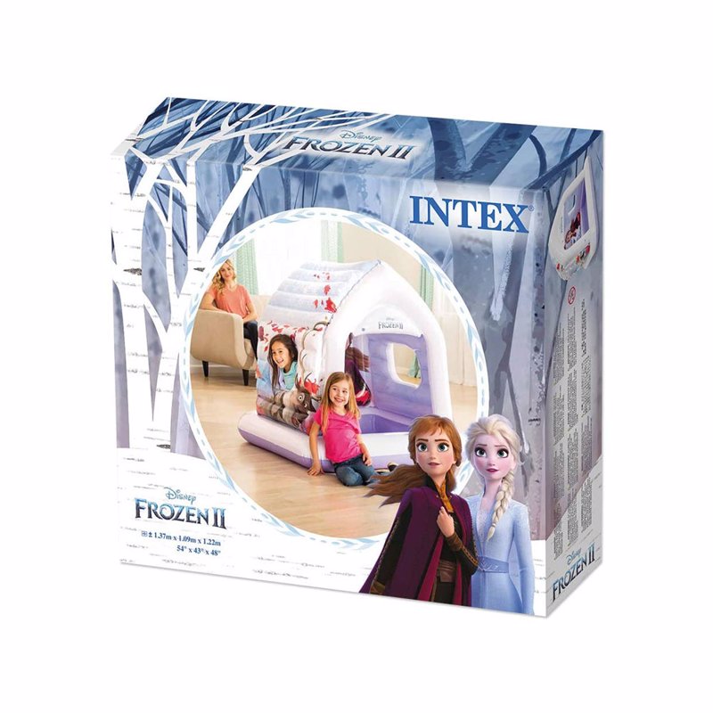 Надувной игровой домик Intex 48632 (137 x 109 x 122 см) Холодное сердце 2