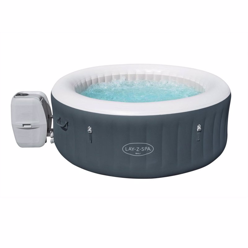 Бассейн-джакузи Bali Lay-Z-Spa Bestway 60009 (180x66 см) надувной спа-салон на 2-4 человека 