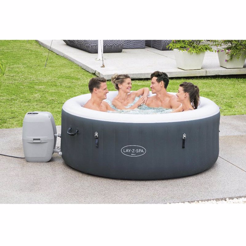 Бассейн-джакузи Bali Lay-Z-Spa Bestway 60009 (180x66 см) надувной спа-салон на 2-4 человека 