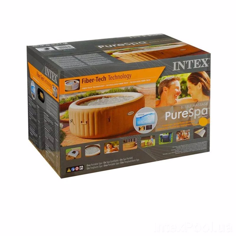 Надувной джакузи Intex 28426 (196-71 см) PureSpa Bubble Massage