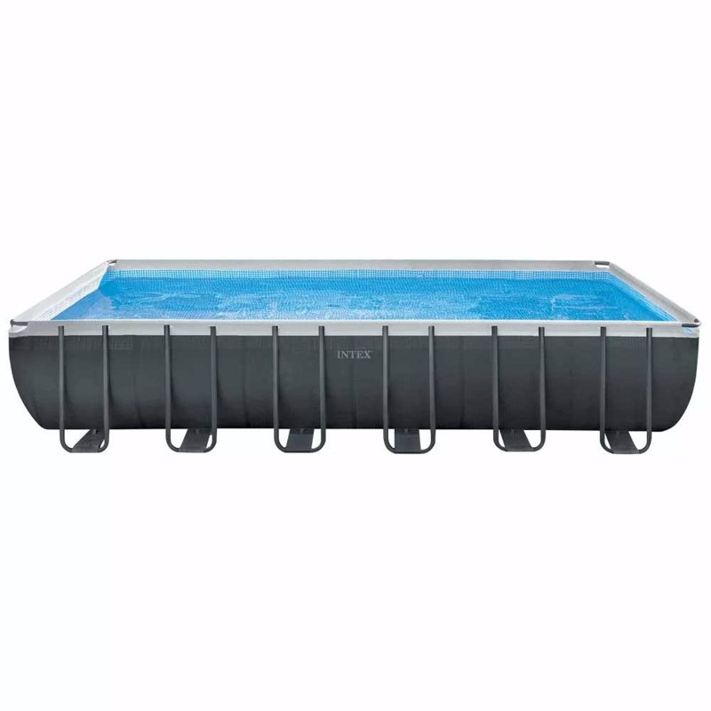 Прямоугольный каркасный бассейн Intex 26368 Ultra Frame Rectangular Pool (732x366x132 см)